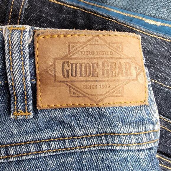 Guide Gear Flannel Lined MOM Jeans Women Size 12 High Rise Relaxed Fit Med Wash - Picture 10 of 10